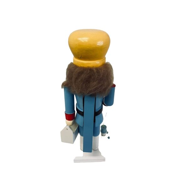 Nutcracker Soldier Christmas Decor Greenbrier Blue Red Yellow 4" x 11" - Picture 5 of 9